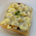 ななクレープ's cooksnap of when they made ちくわのトーストお好み焼き味.