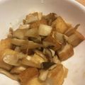 なっつあん's cooksnap of when they made ☼姜葱醤が決めて♪厚揚げの大葉ポン酢炒め.