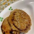 toomooboo's cooksnap of when they made レンコンのはさみ焼き.