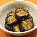かなりんココりん's cooksnap of when they made 作り置き、茄子の胡麻酢和え。.
