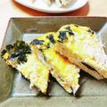 かわゆう1211's cooksnap of when they made オープンオムレツ④しらすと海苔の和風味.
