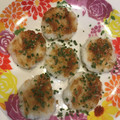 花花里's cooksnap of when they made はんぺんで♪お手軽ごま味噌焼き.