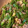 めいの料理成長記録's cooksnap of when they made ピーマンとひき肉のエスニック炒め.