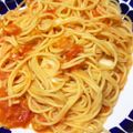 れいんこーと's cooksnap of when they made 簡単♡トマトとモッツァレラチーズのパスタ.