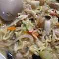 nmaimki's cooksnap of when they made 野菜たっぷり豆乳スープの簡単チャンポン麺.