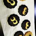 kaito59's cooksnap of when they made まっくろくろすけクッキー.