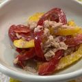 なまら十勝野's cooksnap of when they made 切って和えるだけ♪パプリカとツナのサラダ.