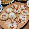 そろそろねんね's cooksnap of when they made 餃子の皮で簡単☆和風ピザ.