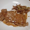 まーく71's cooksnap of when they made ガーリックレモン醤油のポークソテー.