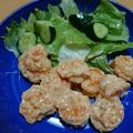 kurolabu428's cooksnap of when they made 子供大好きエビマヨちゃん♡.