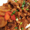 たかよっち♪'s cooksnap of when they made 豚もも薄切りと長芋の甘辛炒め.