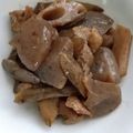 シビリキン's cooksnap of when they made 鶏モモ＋蓮根＋蒟蒻の炒め煮.