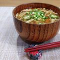 Yukiまむ's cooksnap of when they made おくらとえのきとなめこの味噌汁.