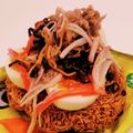 私市ビッキーズ津門巳's cooksnap of when they made “チキラー塩こんぶ煮カニかま･チキ々卵”.