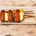 ナピト's cooksnap of when they made ネギとソーセージの串焼き.
