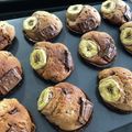 クックVQC7ND☆'s cooksnap of when they made ふわもち食感♡チョコバナナマフィン.