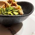 E吉☆'s cooksnap of when they made しろ菜と豚肉の甘辛煮.