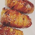 りえっころ's cooksnap of when they made 男のロマンだ！がっつきたい肉巻きおにぎり.
