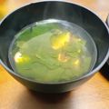 alice57's cooksnap of when they made 簡単♡ワカメと椎茸のお吸い物.