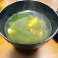 alice57's cooksnap of when they made 簡単♡ワカメと椎茸のお吸い物.