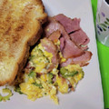 クック2Z0I2B☆'s cooksnap of when they made ゴーヤと卵のつゆマヨ炒め.