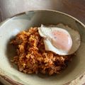 ☆stella's cooksnap of when they made 本場韓国直伝☆キムチチャーハン.