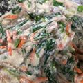ナイツ☆'s cooksnap of when they made ゴマ油がアクセント♡ニラとのりの白和え風.