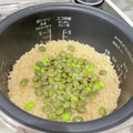 KAOmt's cooksnap of when they made 旬の味！だだちゃ豆の炊き込みごはん.