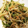 ☆angel's cooksnap of when they made 大葉ともやしのナムル.