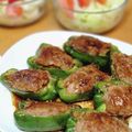 mimi☆ko's cooksnap of when they made ピーマンの肉づめ.