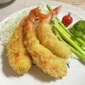 Kyoco6's cooksnap of when they made バッター液でサクサク☆海老フライ.