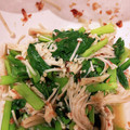 かなかなかなかなさん's cooksnap of when they made 5分で簡単！小松菜とえのきのさっぱり和え.