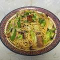 龍青空ママ's cooksnap of when they made さば缶パスタ.
