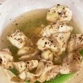 しょーばお's cooksnap of when they made レンジで簡単鶏胸肉のレモンバジル煮.