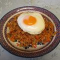 龍青空ママ's cooksnap of when they made ごくごく普通のケチャップライス.