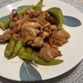umizarusuki's cooksnap of when they made ししとうと鶏もも肉の甘酢炒め.