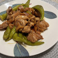 umizarusuki's cooksnap of when they made ししとうと鶏もも肉の甘酢炒め.
