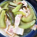 ｊ爺ｊ's cooksnap of when they made 娘に伝えたい＊ナスとベーコンの優しい煮物.