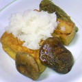 Meruu's cooksnap of when they made 焼き厚揚げ・夏野菜のおろしぶっかけ。.