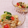 クックHG9V8Y☆'s cooksnap of when they made 茹でもやしと油揚げのぽんず和え.