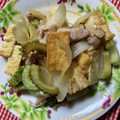 ちゃぎー's cooksnap of when they made ゴーヤと厚揚げの肉炒め.