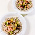 みぽぽ37's cooksnap of when they made 時短！手間なし！夏野菜のぶっかけそば.