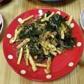 た～ちん＊'s cooksnap of when they made 油揚げとしらすとわかめのごま油炒め.
