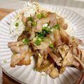 ♡♡スヌーピー♡♡'s cooksnap of when they made 豚バラときのこのどんぶり.