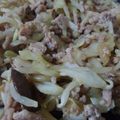 Ｍぱん's cooksnap of when they made 春キャベツと鶏ひき肉の蒸し炒め.