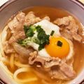 Kemico’s's cooksnap of when they made とろろと甘辛豚肉の月見うどん.