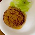 すぎすぎばぁ's cooksnap of when they made タレが決め手♡ふわふわ豆腐ハンバーグ.