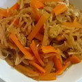 aizu_po's cooksnap of when they made 常備菜の定番　切干し大根の炊いたん.