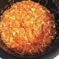 ★☆あきまり☆★'s cooksnap of when they made 離乳食中期〜後期♡オムライス風おかゆ.