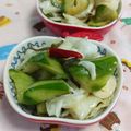 赤い電話's cooksnap of when they made キャベツときゅうりの浅漬け.